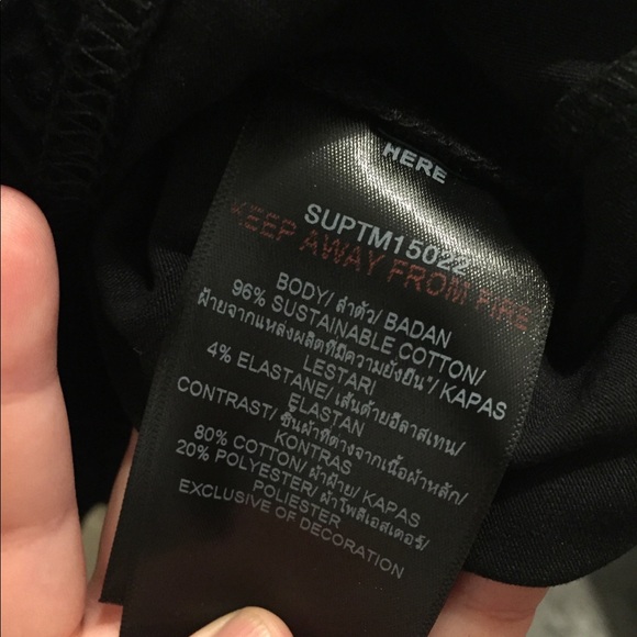 NWT Supply & Demand Black Medallion Tee Size Small - Picture 5 of 7